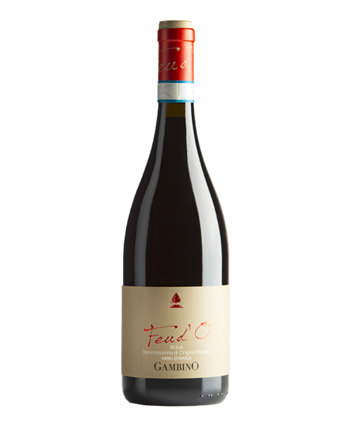 Bottiglia di Feu d'O Rosso, Nero d'Avola