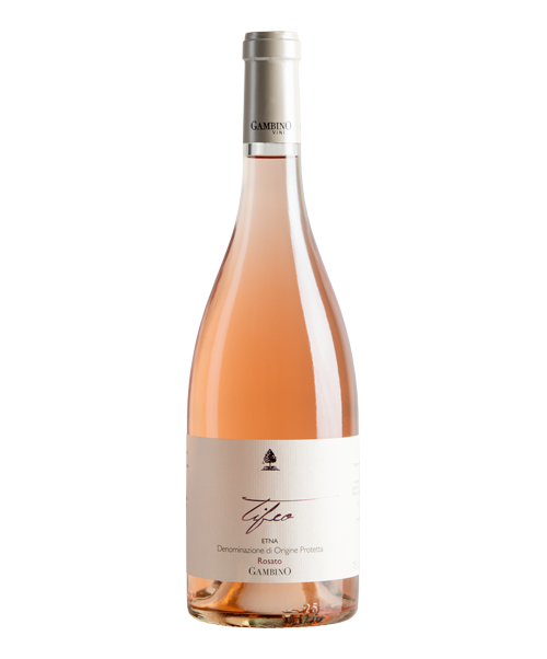 Bottiglia di Tifeo Rosato, Etna DOC